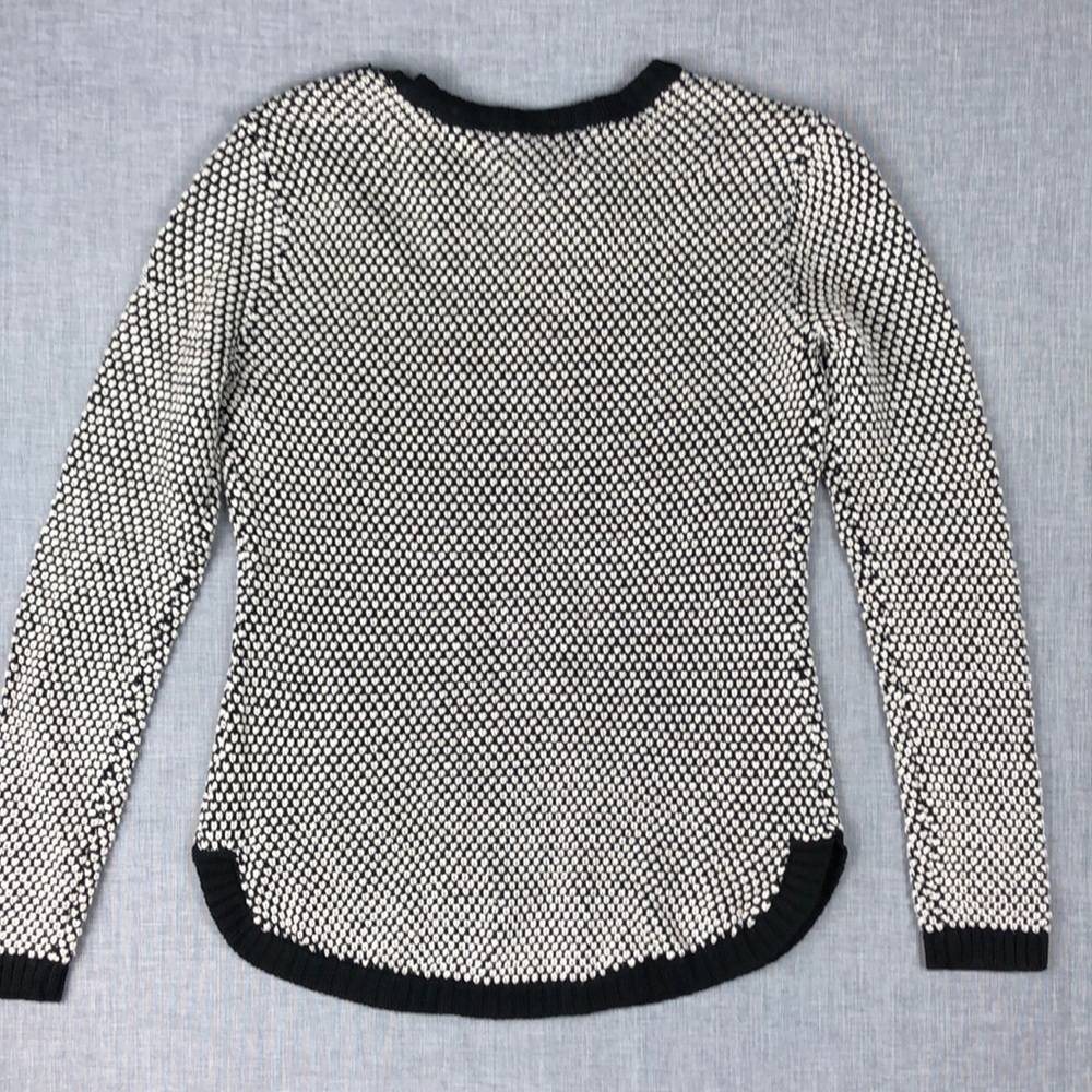 Petite Size Charter Club Bi-Colored Stitch Sweater - Picture 4 of 4